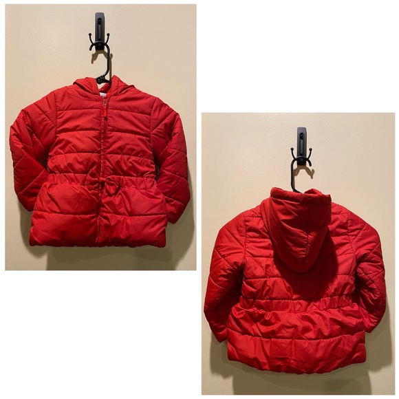 Little Me Other - Toddler Red Jacket with Bow